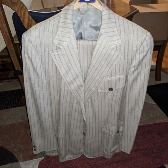 university seal Other - Vintage 60s 70s Haggar & University Seal Leisure Suit Polyester Mens